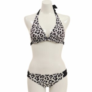 ハーレー(HURLEY)LEOPARD 2WAY HALTER セットビキニ水着 21 GBWLEOH-BLK(Lady’s)