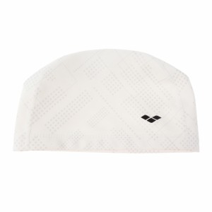 アリーナ(ARENA)水泳 キャップ 2WAYシリコーンキャップ エンボス ARN-3408 WHT(Men’s、Lady’s)