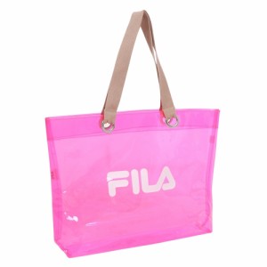 フィラ(FILA)水泳バッグ PVC クリアトートバッグ 424801-PK(Lady’s、Jr)