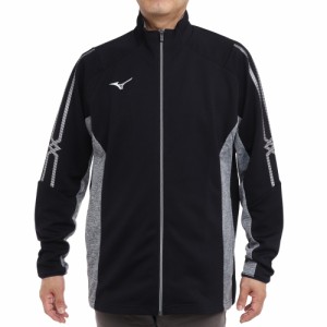 ミズノ(MIZUNO)ウォームアップジャケット 32MC011014 ネイビー × グレー ジャージ(Men’s、Lady’s)