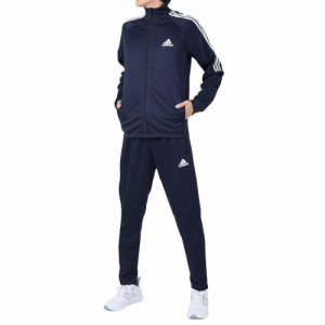 アディダス(adidas)ジャージ 上下セット エアロレディ セレーノカット スリーストライプス トラックスーツ IZA33-…