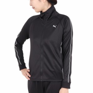 【ポイント10％！ 6/3 21:00〜22:59限定】プーマ(PUMA)ジャージ レディース  ニット ジャケット 524296 01 BLK(Lady’s)