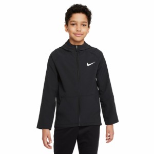 ナイキ(NIKE)ジャケット キッズ  ドライフィット ウーブン トレーニング DO7095-010(Jr)