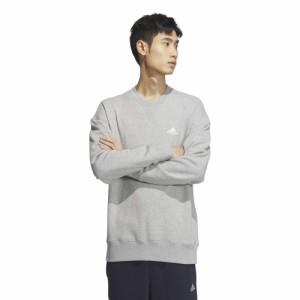 アディダス(adidas)エッセンシャルズプラス ルーズフィット スモールロゴ スウェットシャツ KWF06-JF3941(M…