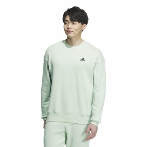 アディダス(adidas)エッセンシャルズプラス ルーズフィット スモールロゴ スウェットシャツ KWF06-JF3975(M…