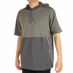 ウィッテム(HUITIEME)パーカー メンズ ハイブリット 半袖フーディ 191-26440-028(Men’s)