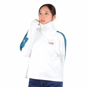 プーマ(PUMA)CORE HERITAGE ハーフジップ トラック ジャケット 680705 02 WHT(Lady’s)