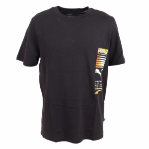 プーマ(PUMA)Tシャツ 半袖 メンズ グラフィック 675647 01 BLK(Men’s)