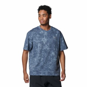 アンダーアーマー(UNDER ARMOUR)ヘビーウェイトコットン オーバーサイズ プリント 半袖Tシャツ 1384799 0…