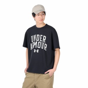 アンダーアーマー(UNDER ARMOUR)オーバーサイズ グラフィック Tシャツ 半袖 1385507 001(Men’s)