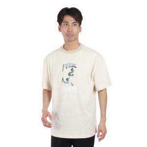 プーマ(PUMA)SUPER PUMA 半袖 Tシャツ 682825 87 BEG(Men’s)