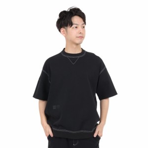 ニューバランス(new balance)半袖Tシャツ メンズ 黒 1000 オーバーサイズフィット AMT35028BK(Me…