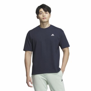 アディダス(adidas)エッセンシャルズ プラス ルーズフィット スモールロゴ 半袖Tシャツ KWE94-JF3911(Me…