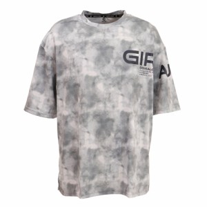 【ポイント10％！ 6/3 21:00〜22:59限定】ジローム(GIRAUDM)半袖Tシャツ メンズ プリントメッシュTシャツ CT2S3334-TR863-DGSD GRY(Me…