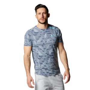 アンダーアーマー(UNDER ARMOUR)半袖Tシャツ メンズ 冷感 吸汗速乾 ISO-CHILL  PRINTED 137…