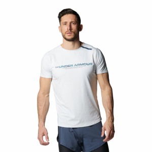 アンダーアーマー(UNDER ARMOUR)半袖Tシャツ メンズ 白 ISO-CHILL GRAPHIC AR4999-394…