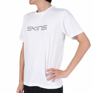 スキンズ(SKINS)ロゴプリント半袖Tシャツ 184-29941-004(Men’s)