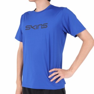 スキンズ(SKINS)ロゴプリント半袖Tシャツ 184-29941-096(Men’s)