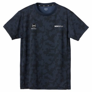 デサント(DESCENTE)半袖Tシャツ メンズ ジャガードニット DX-C2470 NV(Men’s)