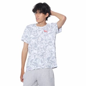 プーマ(PUMA)DRY PLUS AOP Tシャツ 半袖 525674 02 WHT(Men’s)