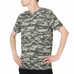 プーマ(PUMA)半袖Tシャツ メンズ ドライプラス AOP 523775 73 GRN(Men’s)