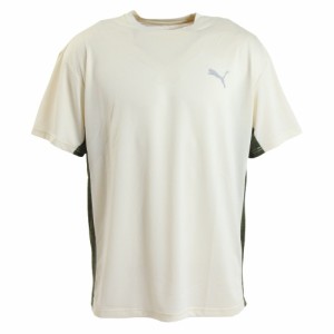 プーマ(PUMA)半袖Tシャツ メンズ STYLE TECH COLOR  676860 65 BEG(Men’s)