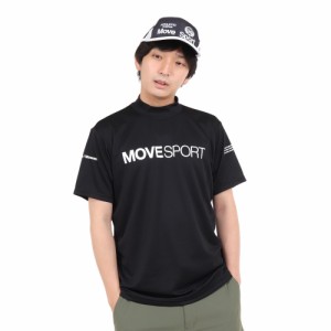 デサント(DESCENTE)半袖Tシャツ メンズ 黒 スムースモックネックシャツ DX-C2501XB BK(Men’s)