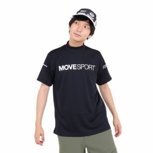 デサント(DESCENTE)半袖Tシャツ メンズ スムースモックネックシャツ DX-C2501XB NV(Men’s)