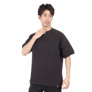 プーマ(PUMA)プーマ テック スウェット Tシャツ 半袖 DK 681840 01 BLK(Men’s)