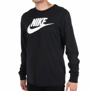 ナイキ(NIKE)Tシャツ 長袖 メンズ NSW アイコン フューチュラ CI6292-010 ロンT(Men’s)