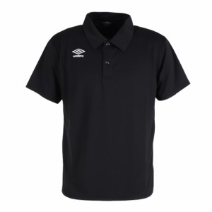 アンブロ(UMBRO)半袖ポロシャツ ワンポイント ドライ UMUTJA72 BLK(Men’s)