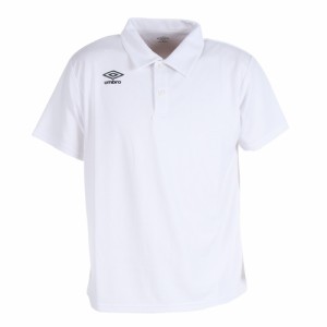 アンブロ(UMBRO)半袖ポロシャツ ワンポイント ドライ UMUTJA72 WHT(Men’s)