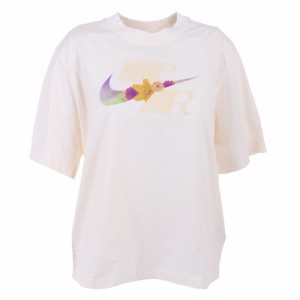 ナイキ(NIKE)半袖Tシャツ レディース 白 コットン NSW OC 3 BO  FB8192-133(Lady’s)