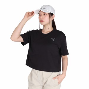 プーマ(PUMA)MOTION MX 半袖Tシャツ 680718 01 BLK(Lady’s)