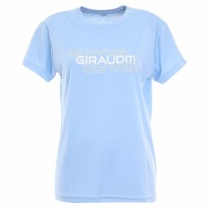 ジローム(GIRAUDM)半袖Tシャツ レディース プリントメッシュTRG CT2S3374-TR864-DGCD LBLU(…