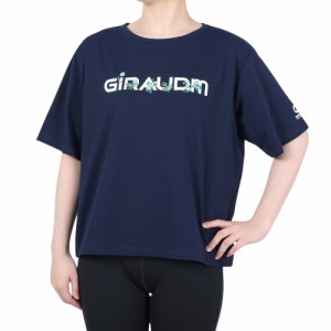 ジローム(GIRAUDM)半袖Tシャツ レディース プリント天竺TBX CT2S3383-TR864-DGCD NVY(Lad…