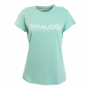 ジローム(GIRAUDM)半袖Tシャツ レディース 天竺プリントTシャツ CT2S3366-TR864-DGSD GRN(La…