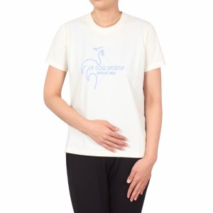 ルコックスポルティフ(lecoqsportif)ヘランカサンスクリーン 半袖Tシャツ QMWXJA01 EWH(Lady’s)