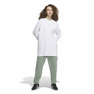 【ポイント10％！ 5/3 21:00〜22:59限定】アディダス(adidas)長袖Ｔシャツ レディース ワーディング ルーズフィット チュニック IEH94-IK