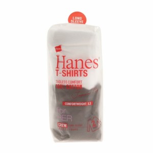 ヘインズ(Hanes)ルーネック 長袖Tシャツ 2枚組 HW5440 870 HW5440 870(Lady’s)