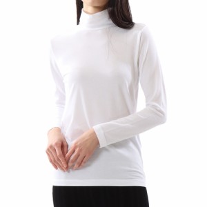 ヘインズ(Hanes)長袖Tシャツ レディース ソフトフィット タートルネック  HW4-Y501 010(Lady’s)