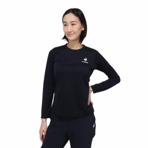 ルコックスポルティフ(lecoqsportif)エコペットロングスリーブシャツ QMWTJB30Z NVY(Lady’s)