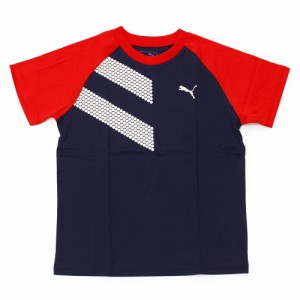 プーマ(PUMA)ショートスリーブTシャツ 591891 06 NVY- (Jr)