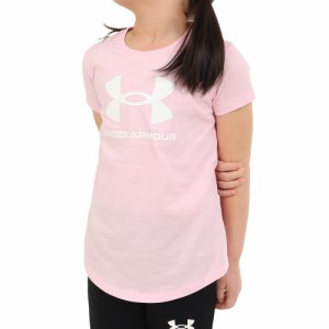 アンダーアーマー(UNDER ARMOUR)半袖Tシャツ ジュニアSPORTSTYLE ロゴ 1361182 676(Jr)