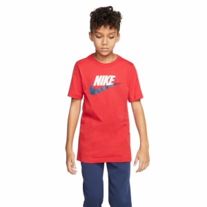 ナイキ(NIKE)半袖Tシャツ キッズ コットン YTH フューチュラ アイコン TD AR5252-659(Jr)