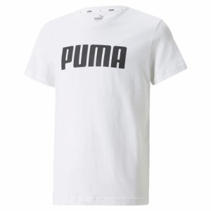 プーマ(PUMA)半袖Tシャツ キッズ  ESS  847594 02 WHT(Jr)