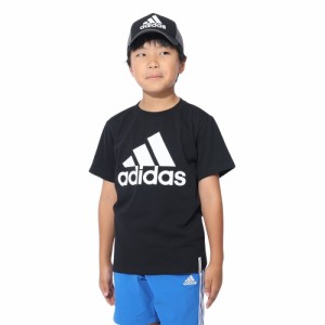 アディダス(adidas)キッズ エッセンシャルズ プラス ビッグロゴ 半袖Tシャツ KWF38-JE1744(Jr)