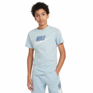 【ポイント10％！ 5/3 21:00〜22:59限定】ナイキ(NIKE)ジュニア フューチュラアイコン 半袖コットンTシャツ AR5252-440(Jr)