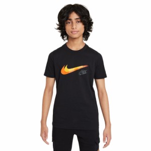 ナイキ(NIKE)ジュニア ボーイズ グラフィック 半袖Tシャツ FZ4714-010(Jr)