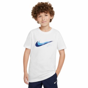 ナイキ(NIKE)ジュニア ボーイズ グラフィック 半袖Tシャツ FZ4714-100(Jr)